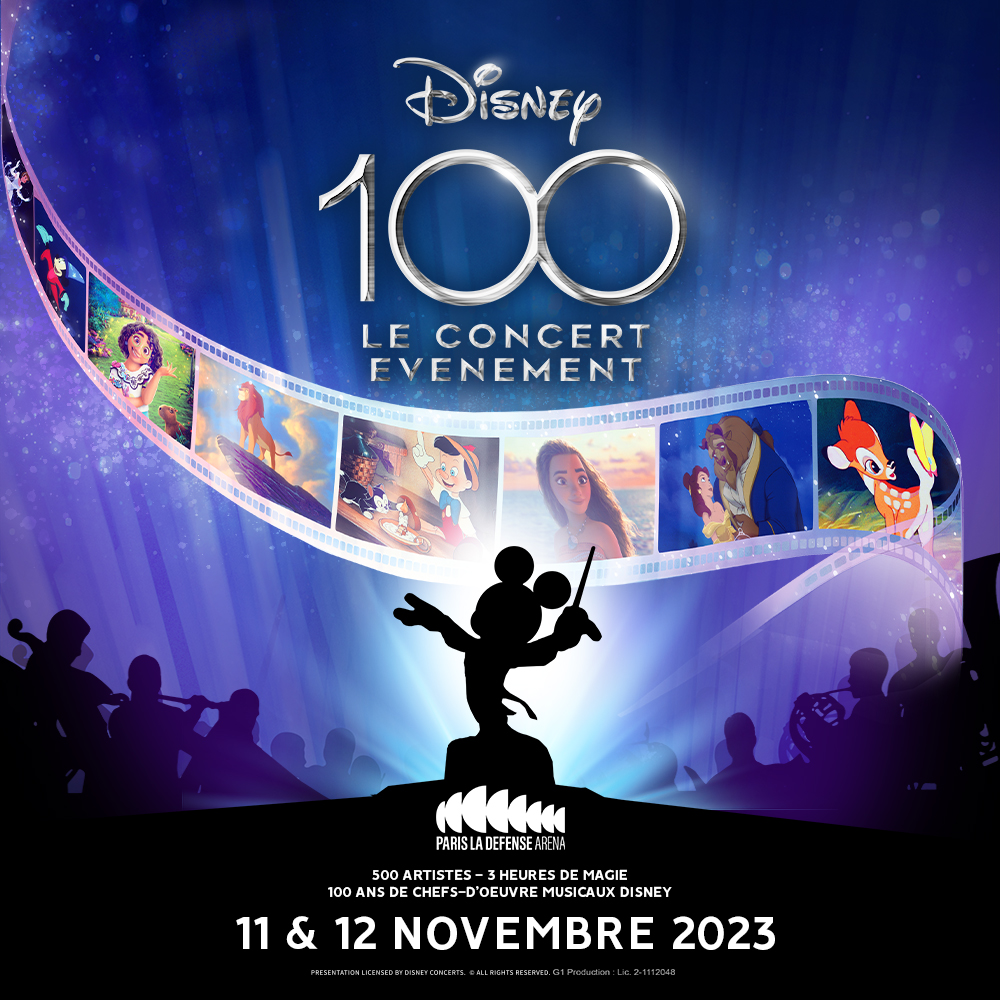 DISNEY 100 ANS, Paris La Défense Arena